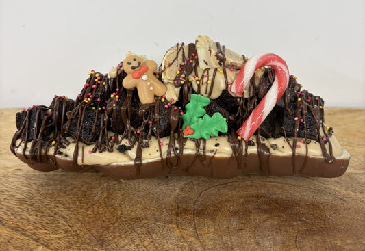 Stuffed Kinder Santa